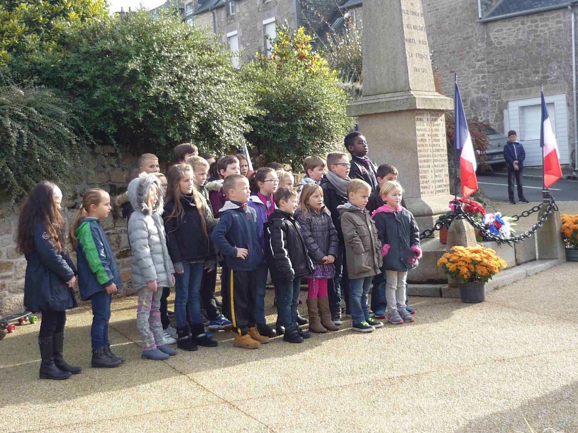 Les enfants ont chanté la Marseillaise